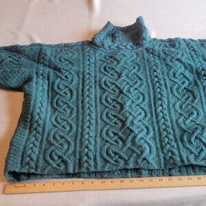 Crocheted Wool Sweater